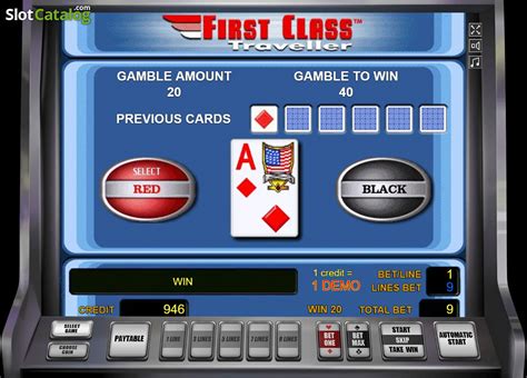 first class traveller slot